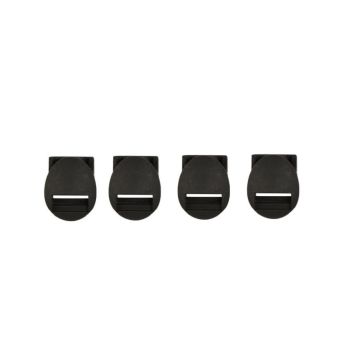 TCX 4 Pasadores de Nylon de Repuesto para X-HELIUM Negro