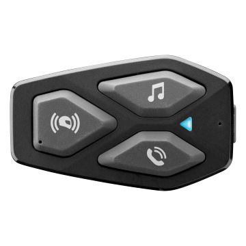Cellularline Interphone Interfono Bluetooth para casco Ucom3 con altavoz Hd