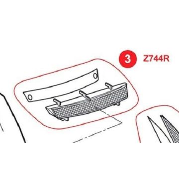 Givi Reflector central E470 Z744R Simplemente III