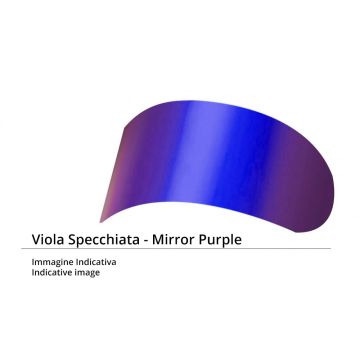 Scorpion KDF14-3 visera espejo morada para EXO-491 Pinlock ready